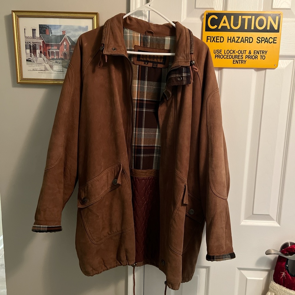 Studio, Men’s Leather/Suede Jacket - Medium
